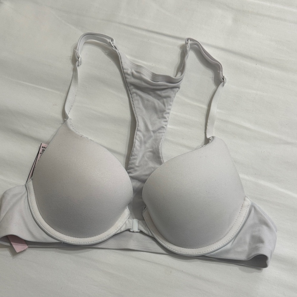 Elegant White Women's Bra